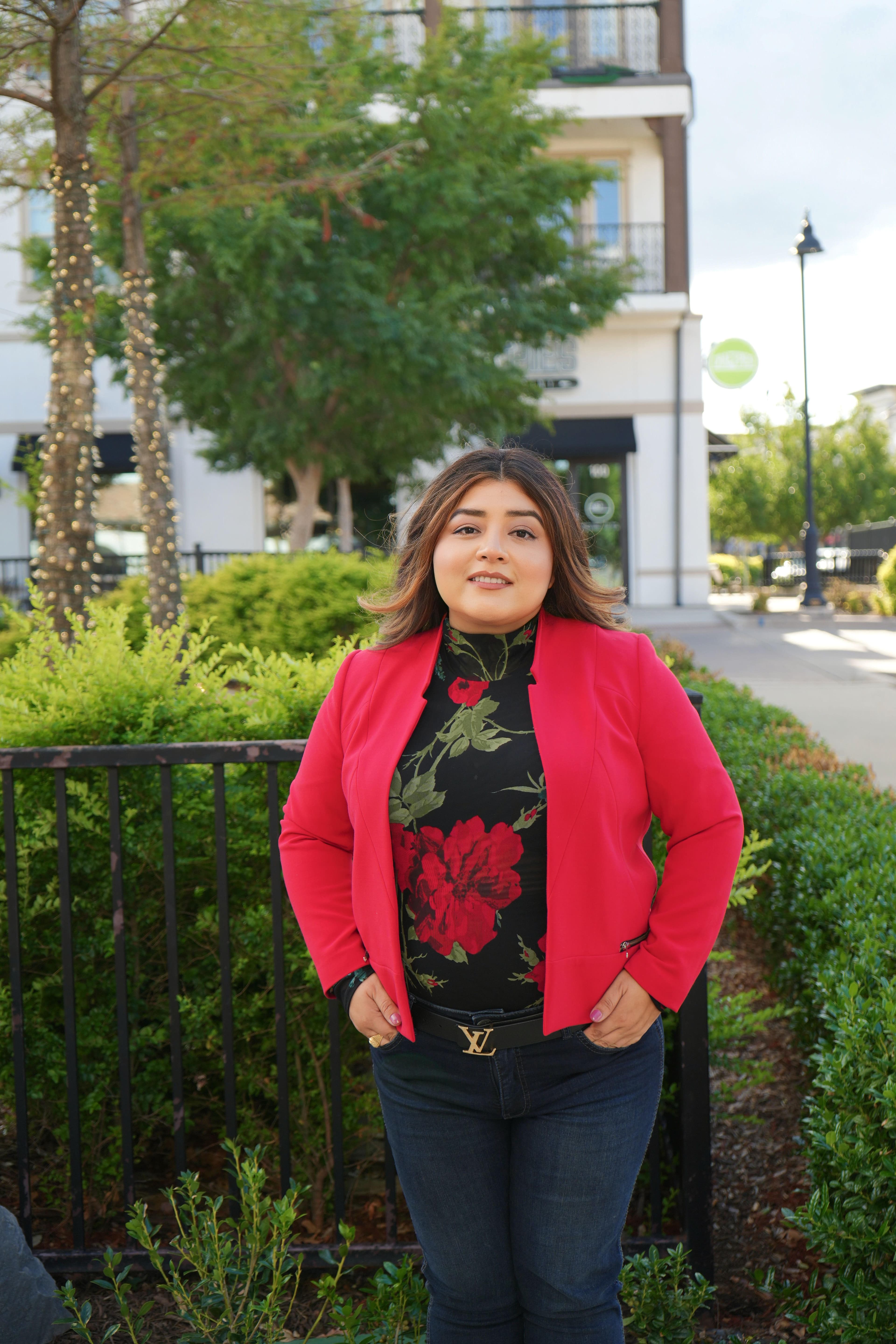 Marilyn Medina al aire libre